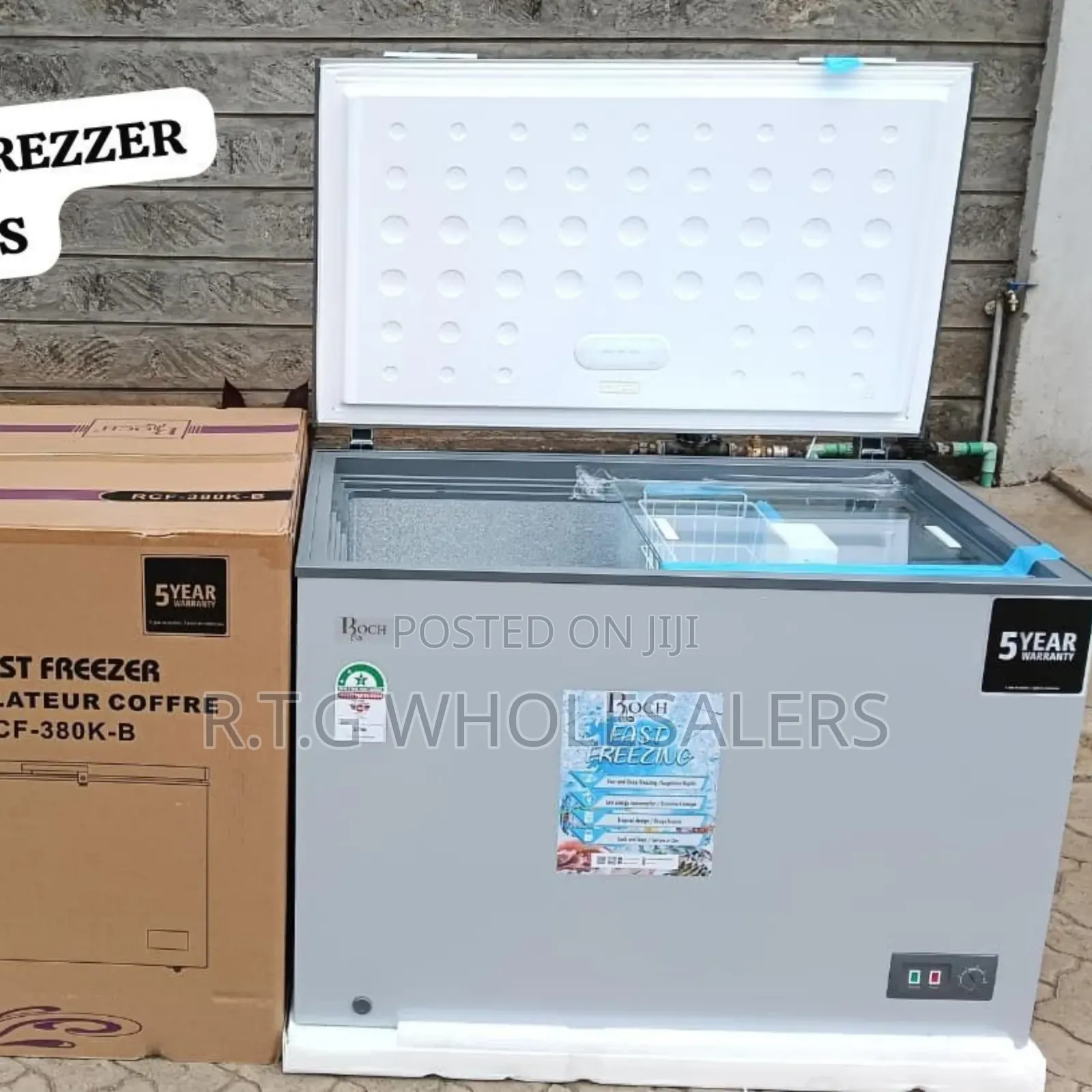 Roch 316l Display Freezer Led Light 5y Warranty