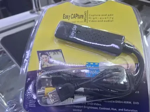 Easy Capture Rca to Usb for Capture and Edit Video and Audio