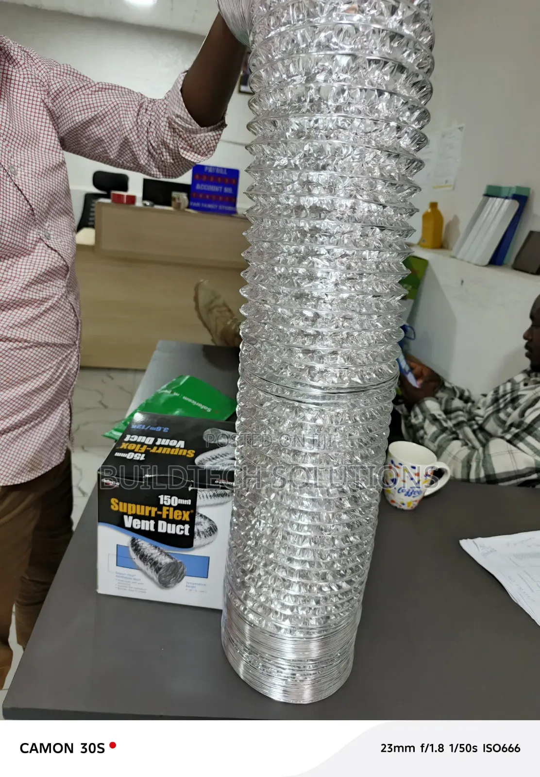 Vent Duct ( Aluminium) Exhaust Duct
