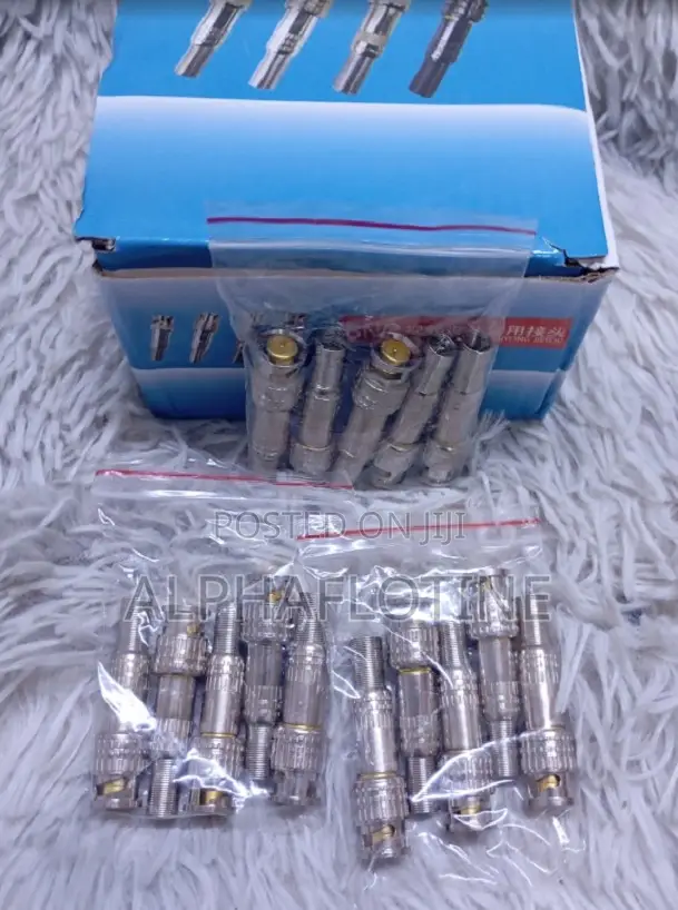 5pcs of Pack BNC Connectors for CCTV Cameras