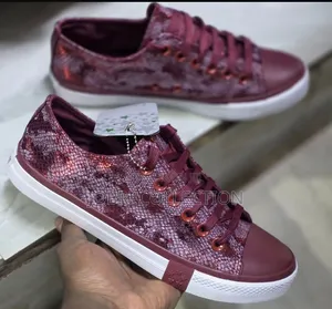 Ladies Leather Converse Sneakers