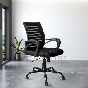 Office Chairs; Mesh Clerical Seat With Mid Backrest