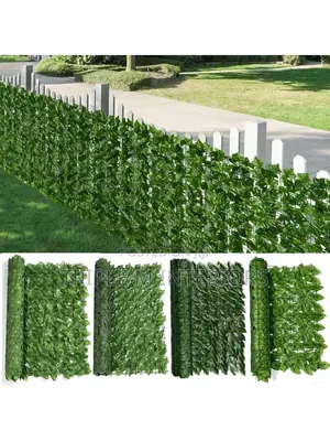 Durable Leafy Balcony Fence | Weather Resistant