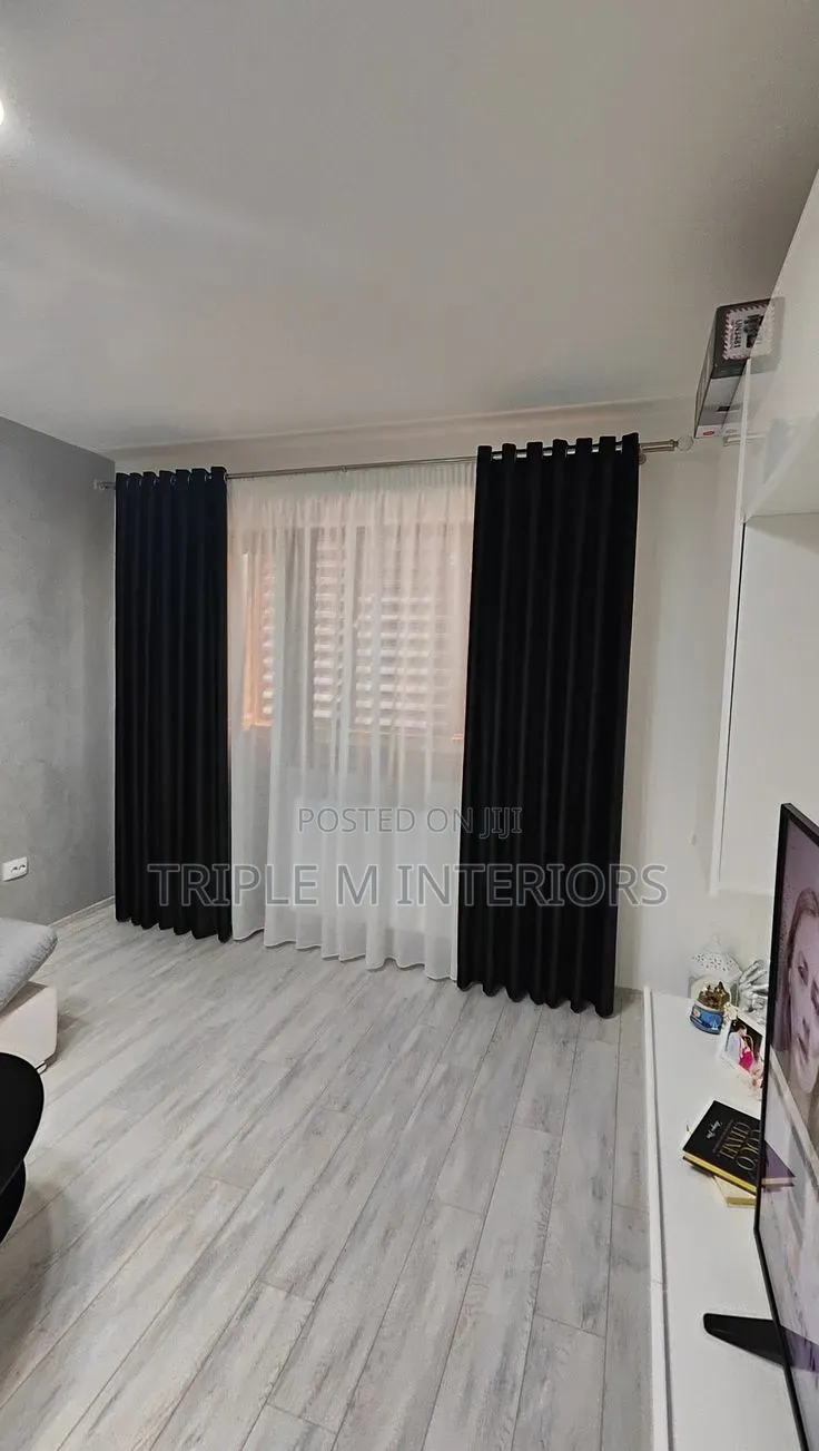 Sophisticated Black Curtains for Interiors