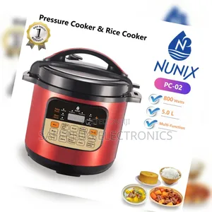 Nunix 5l Electric Pressure Cooker – Digital Multi Cooker