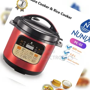 Nunix Pc-02 Pressure Cooker (Rice, Beans, Meat)