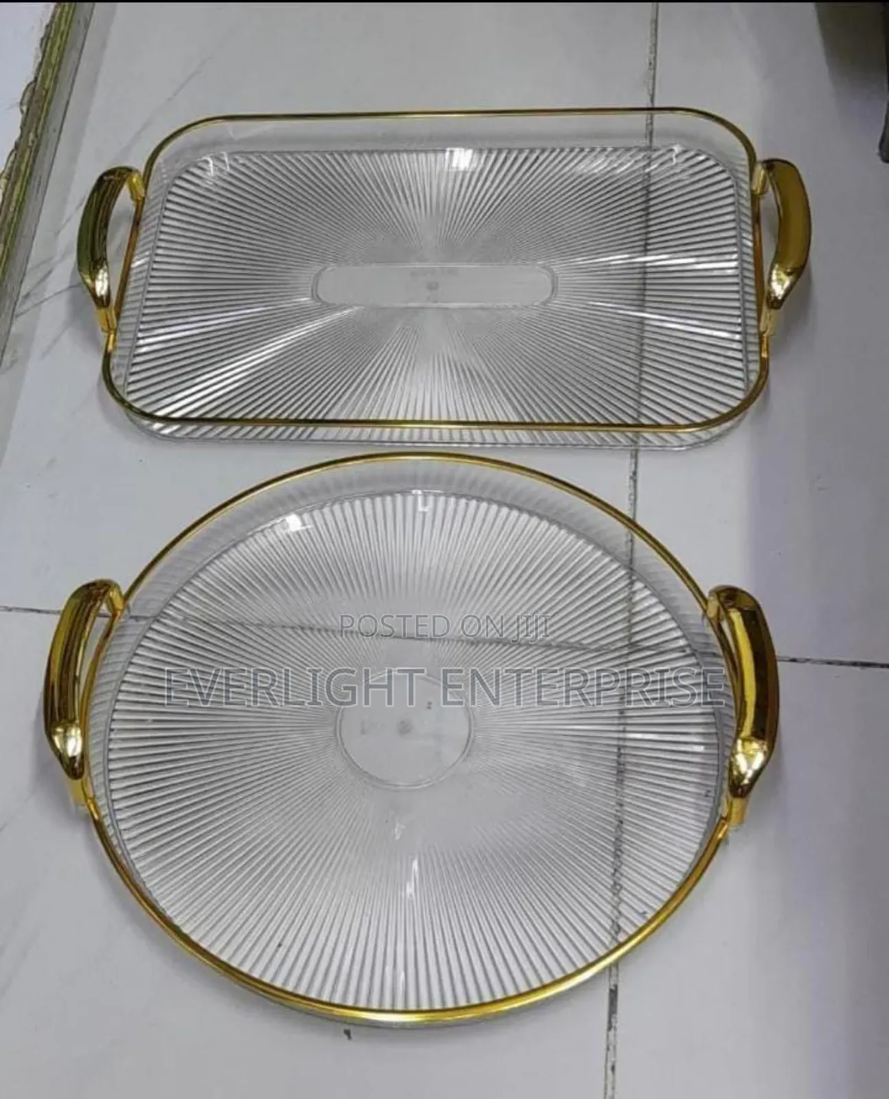 *Multi-Purpose Acrylic Serving Trays Now