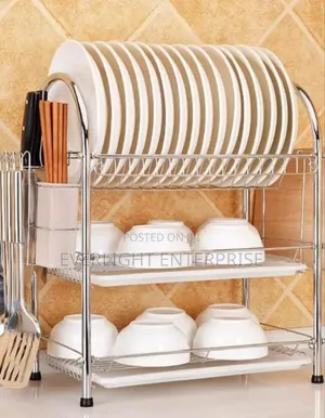 Heavy Duty Kitchen 3 Tier Dish Rack