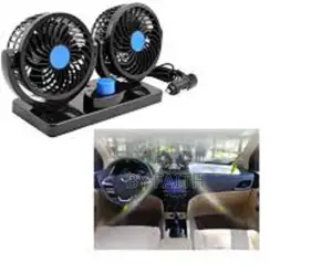 'Car Cooling Air Fan,12v/24v Electric Dual Head Cooling Air
