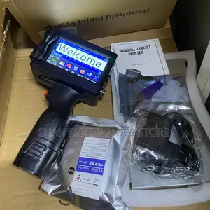 Inkjet Coding Machine Portable Handheld Printer With 4.3" Touchscreen