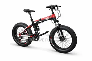 20” Foldable Fat Tire Bike – Dual Suspension, Off-Road Bicycle