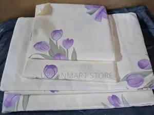 Premium 5x6 Cotton Bedsheet Set – Smooth, Durable, Complete Set