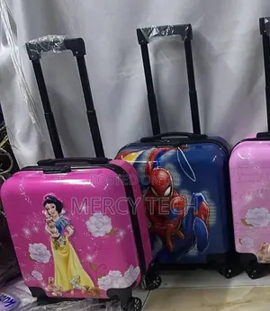 Kids Cartoon Trolley Suitcase
