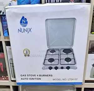Nunix Cooker Table Top 3gas + 1 Electric Maximum Performance Cooker