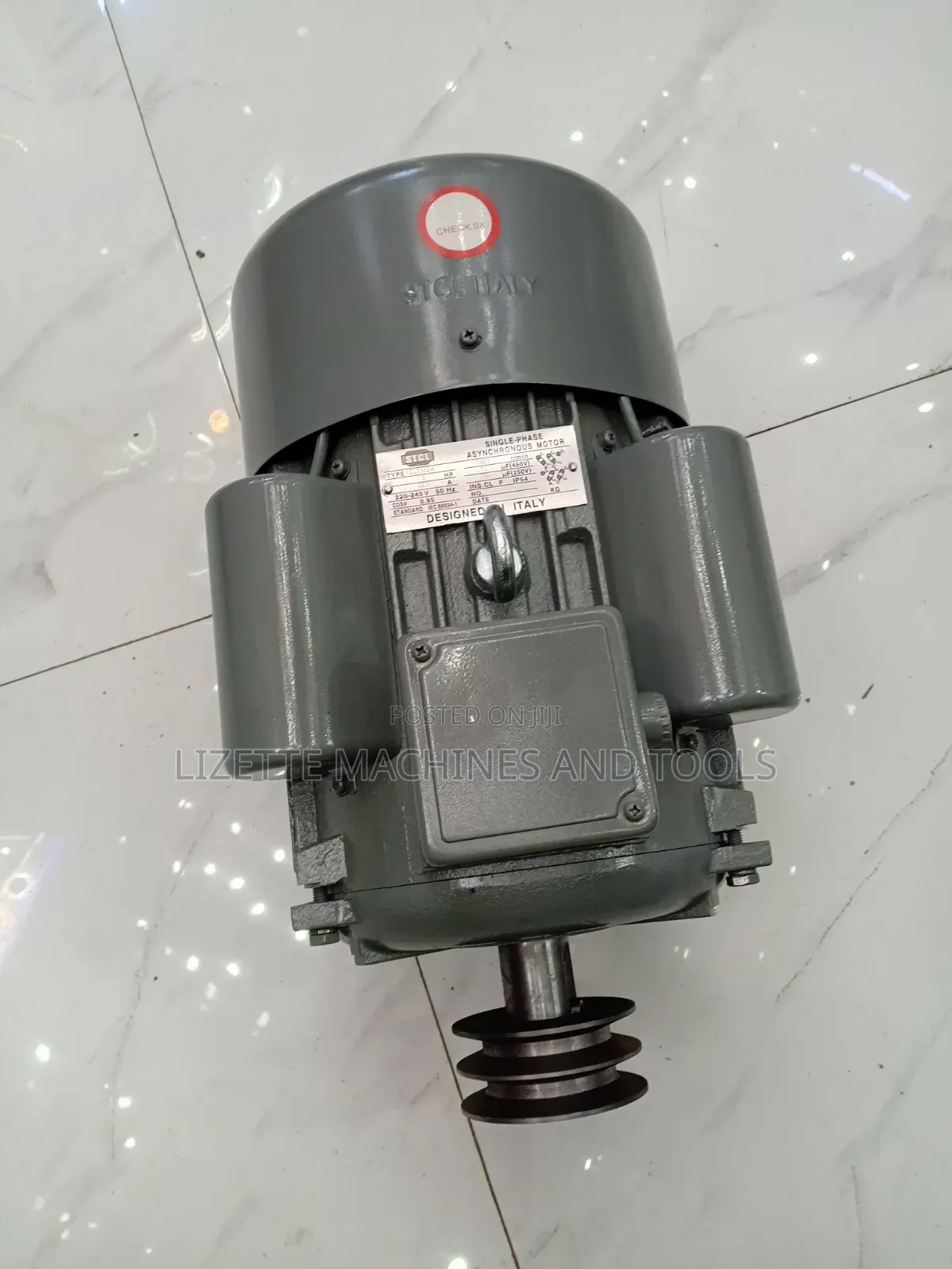 STCL 7.5hp Low Speed Single Phase Motor