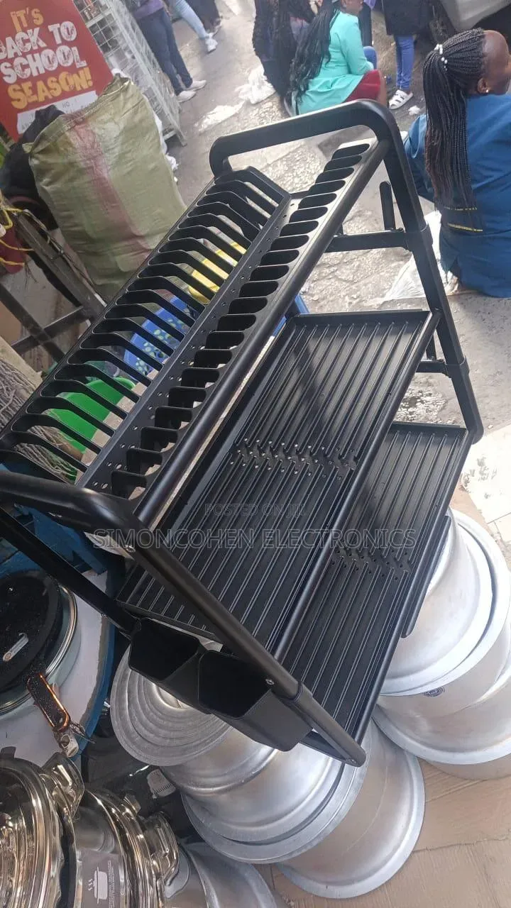3 Tier Dish Drying Rack for Kitchen Counter Aluminum