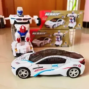 Deformed Robot and Car Toy
