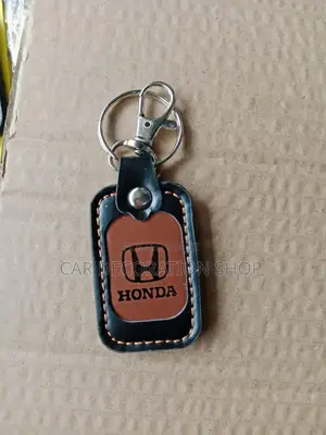 Honda Leather Chipped Key Holder