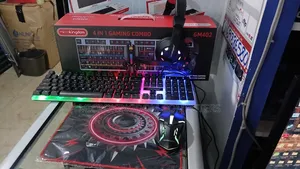 4 in 1 Gaming Combo Keyboard,Mouse,Headset,Mousepad
