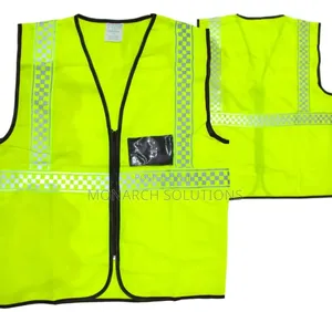 Deep Green Police Reflector Vests