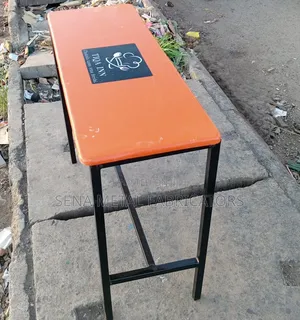 Restaurant Table Rectangle With Logo.