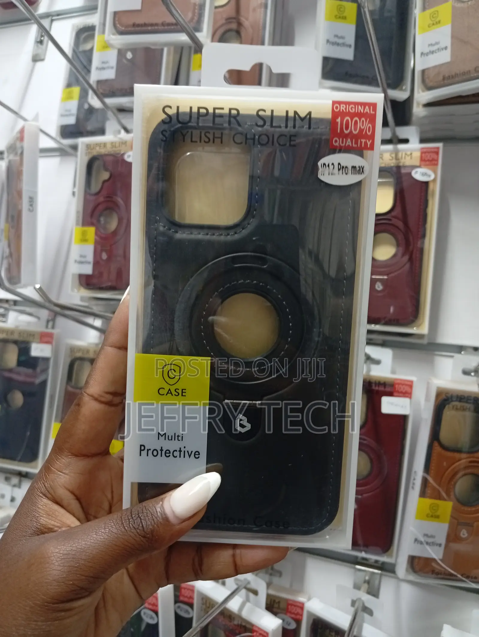 iPhone 12 Pro Max Luxury Leather Phone Case,