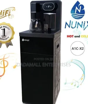 Black Nunix A1c-X2 Water Dispenser With Built-in Music System
