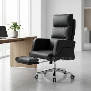 Recliner Office Chair With Foot Rest – Adjustable Comfort Seat