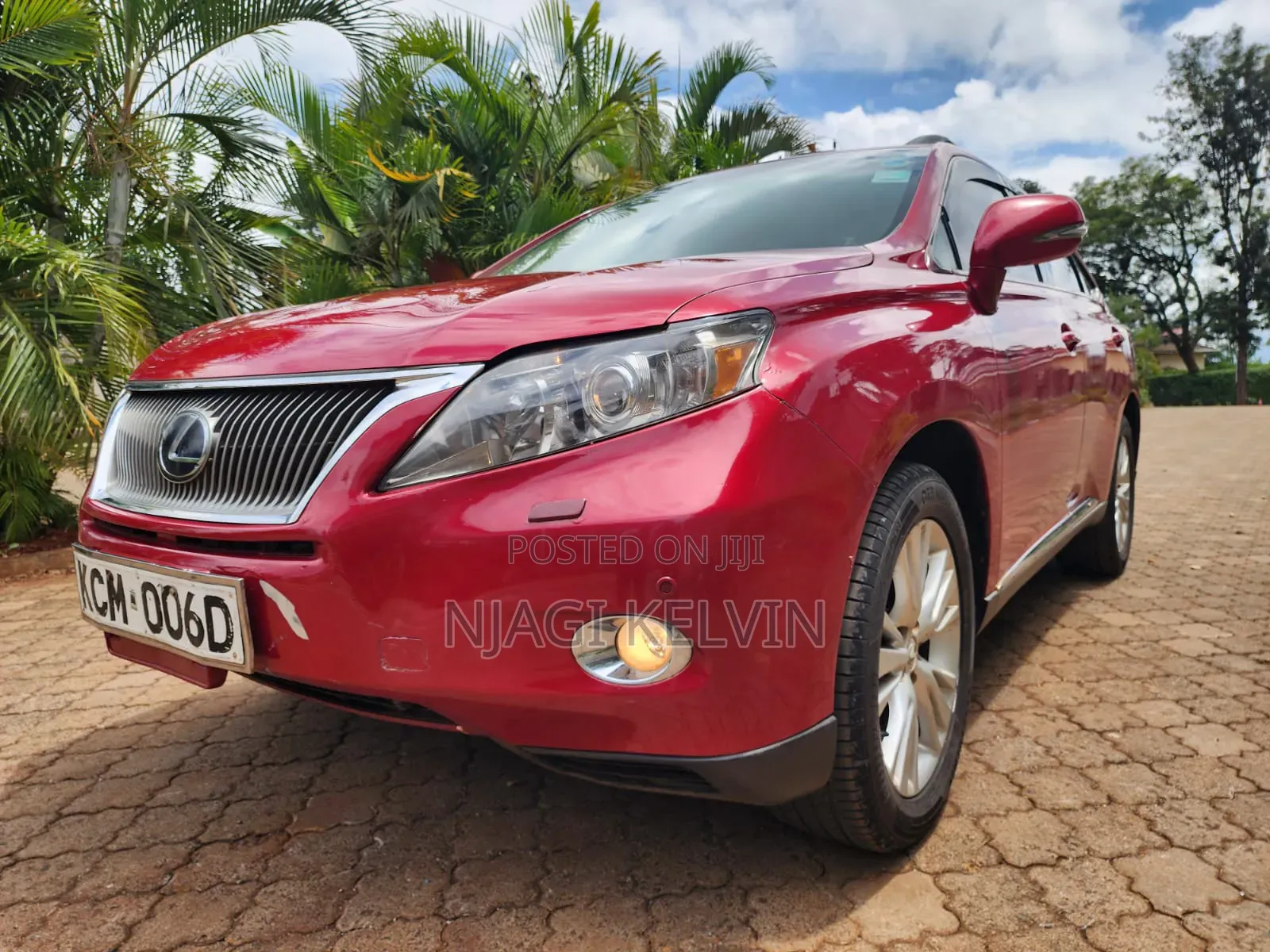Lexus RX 450h 2010 Red