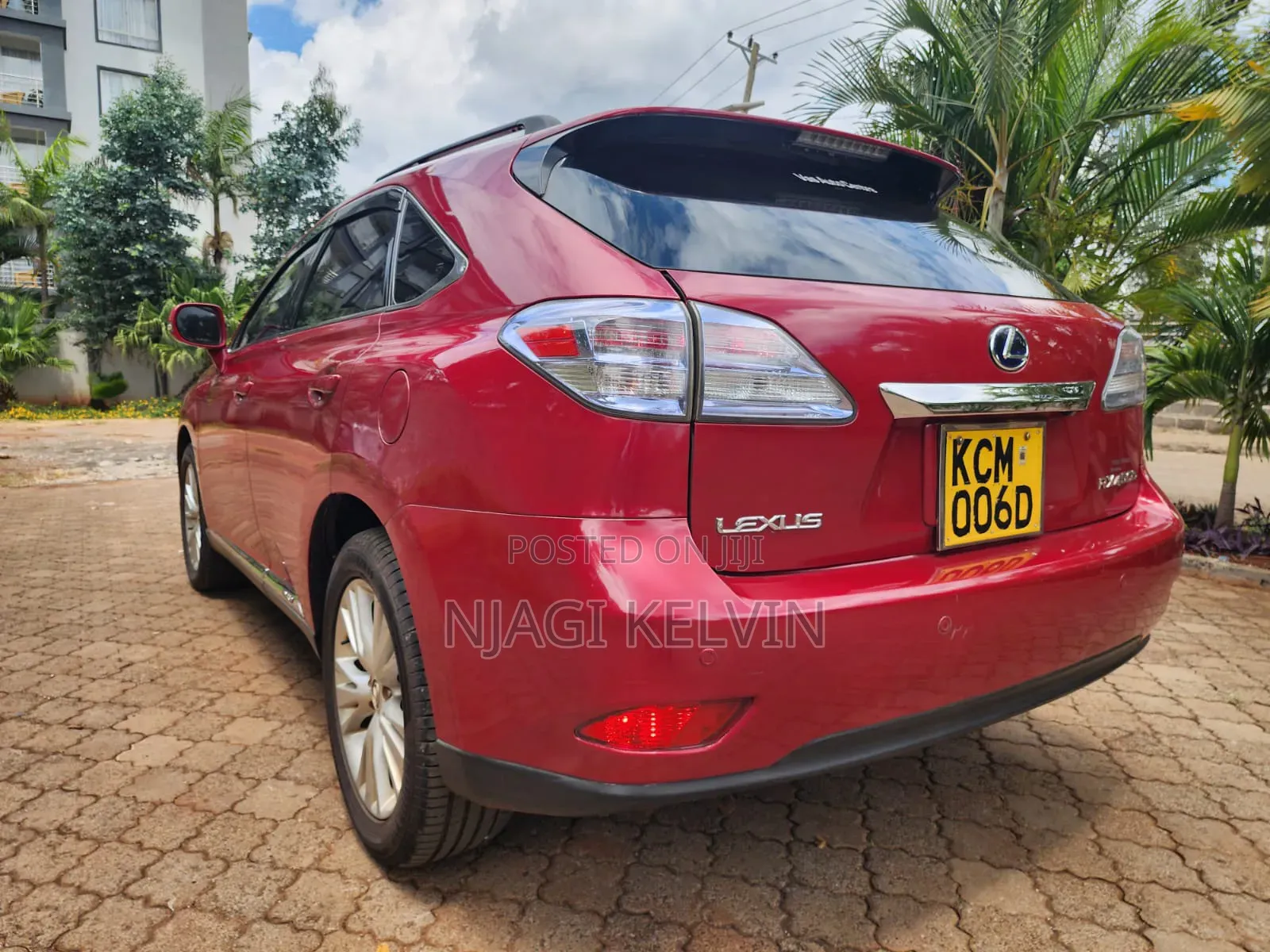 Lexus RX 450h 2010 Red