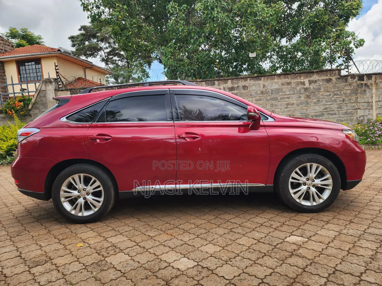 Lexus RX 450h 2010 Red