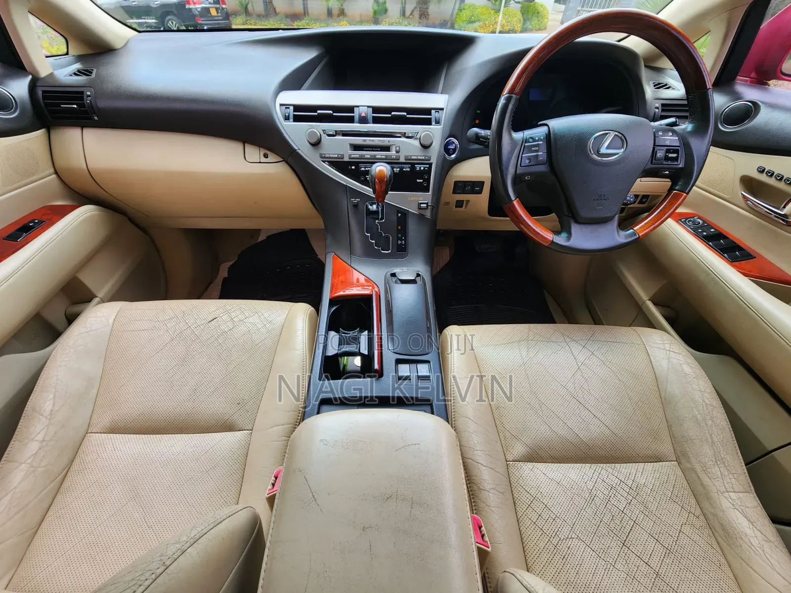 Lexus RX 450h 2010 Red