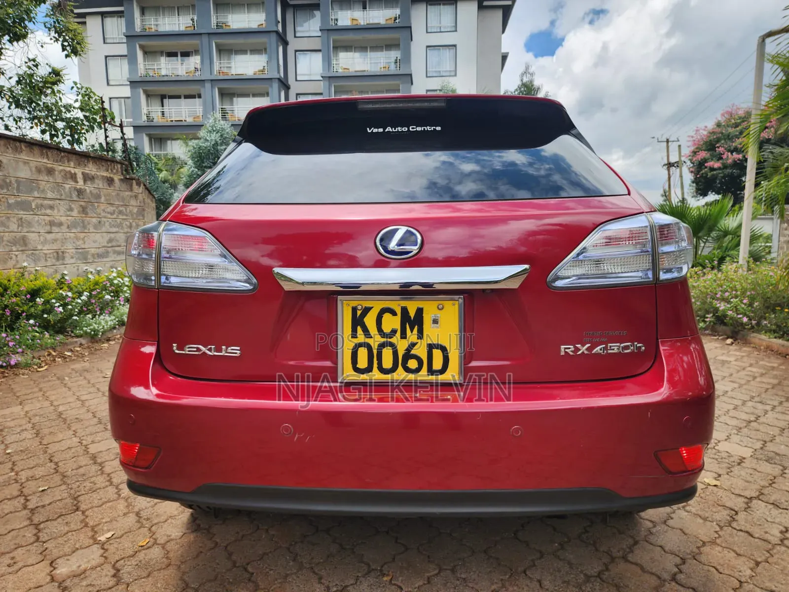 Lexus RX 450h 2010 Red