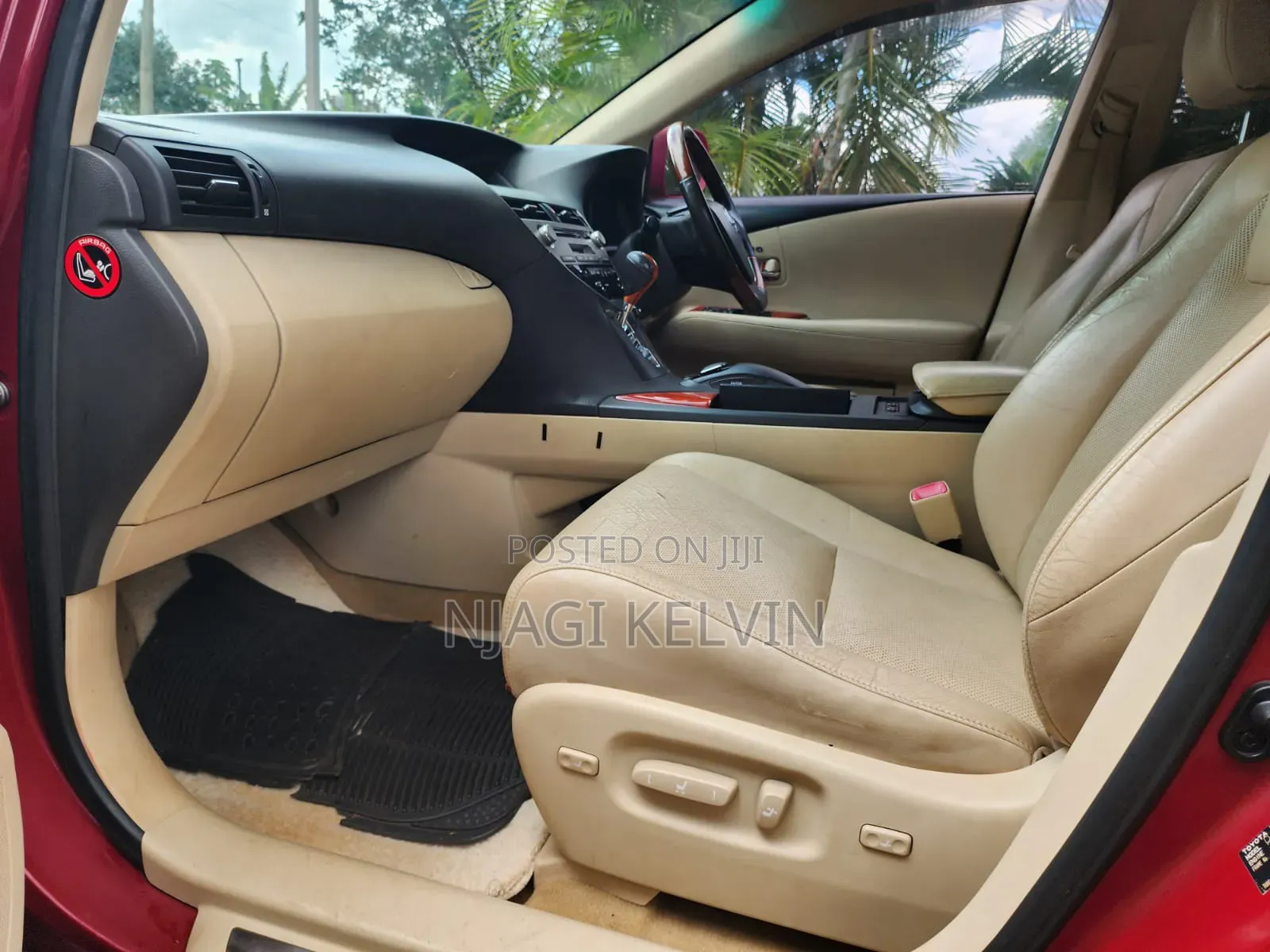 Lexus RX 450h 2010 Red