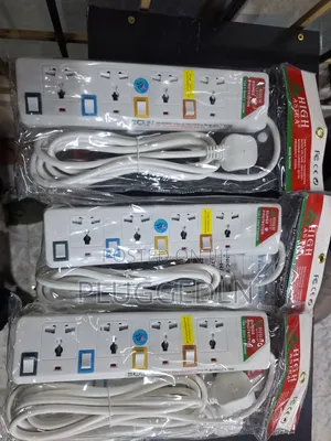 4 -Way Power Surge Protector Extension Socket.