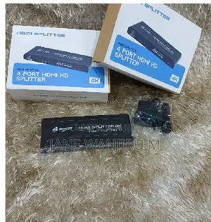 New Hdmi 4 Port Hdmi Splitter 1 X 4 Splitter