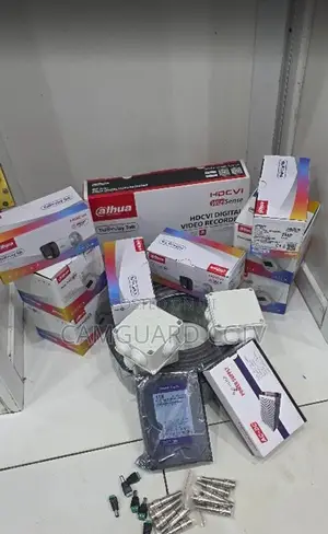 Complete Hd Dahua 8 Colorvu CCTV Cameras