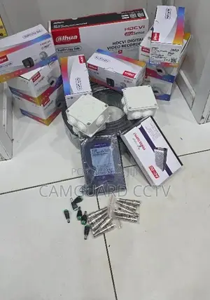 Dahua 8 Channel CCTV Camera Complete Kit Ir Full 1080p Full Color