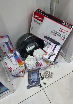 1080p Dahua CCTV Security Cameras 4 Channel Kit Colorvu