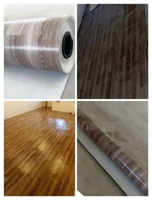 Durable Vinyl Flooring Mkeka Wa Mbao