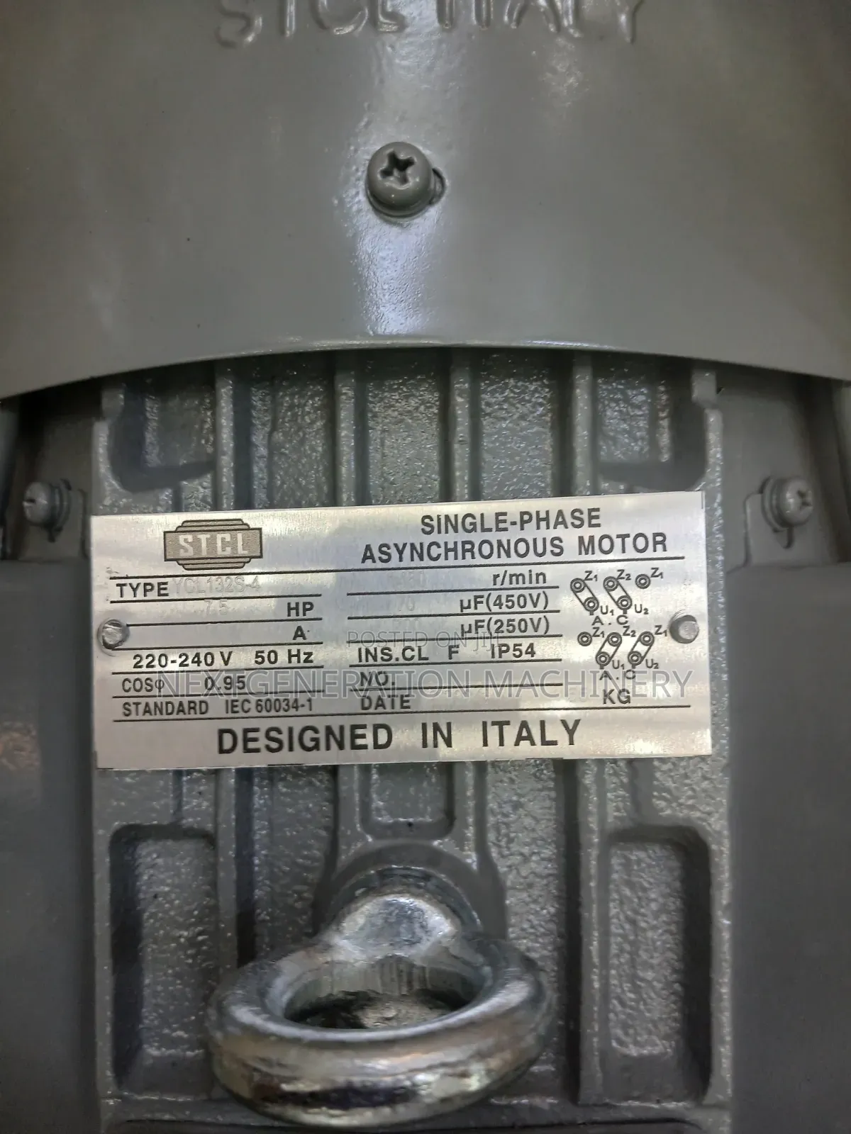Single Phase Motor 7.5hp
