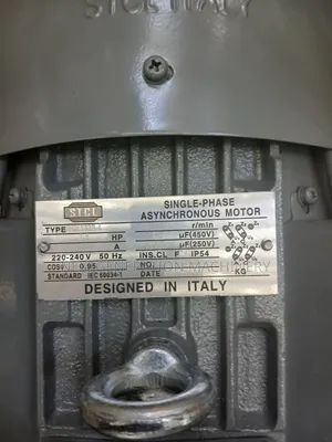 Single Phase Motor 7.5hp
