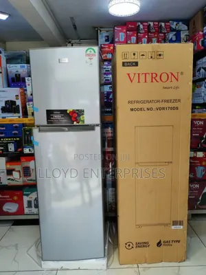 170ltrs Vitron Double Door Fridge