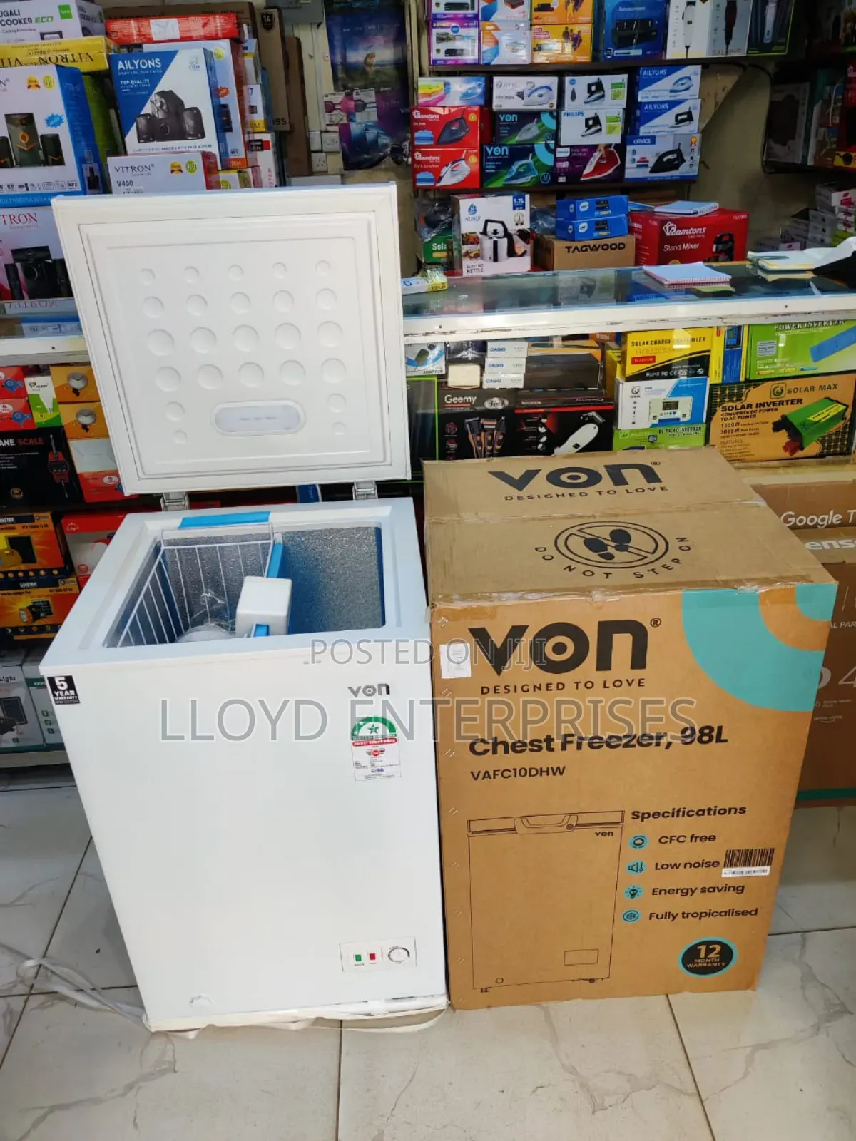 Von 98l Freezer