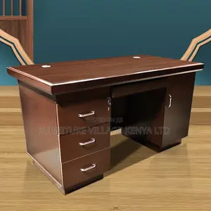 1200mm Mahogany Office Desk With Drawers