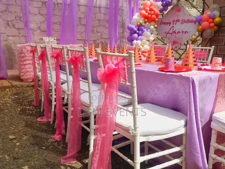Executive Clean Tents,Chaivari Chairs,Tables Decor for Hire