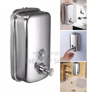 800ml Manual Metallic Gel Soap Dispenser Hand Sanitary