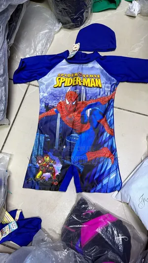 Spider Man's Themed Boys Kids Swimming Costumes Age 3yrs to 14yrs