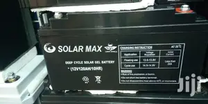 Solarmax Deep Cycle Gel Battery 120ah