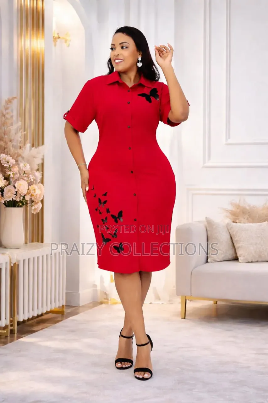 Shirt Dress (Breast Feeding Friendly)